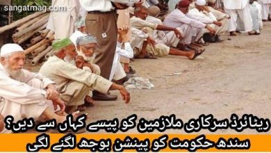 Photo of ریٹائرڈ سرکاری ملازمین کو پیسے کہاں سے دیں؟ سندھ حکومت کو پینشن بوجھ لگنے لگی