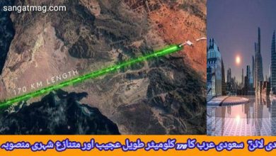 Photo of ’’دی لائن‘‘ سعودی عرب کا 170 کلومیٹر طویل عجیب اور متنازع شہری منصوبہ