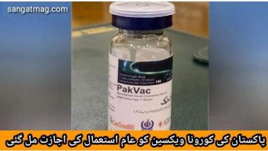 Photo of پاکستان کی کورونا ویکسین کو عام استعمال کی اجازت مل گئی