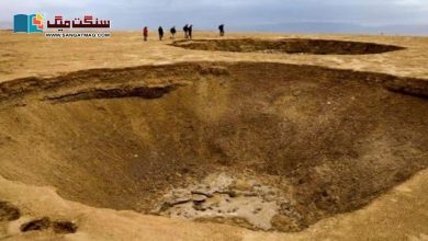 Photo of بحیرہ مردار کے ساحل پر گڑھے یا فطرت کا انتقام؟