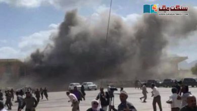 Photo of یمن میں ایئرپورٹ کے قریب دھماکہ، کم از کم 12 افراد ہلاک، متعدد زخمی