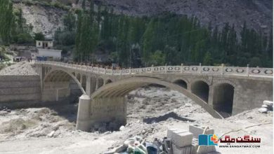 Photo of ہنزہ میں ششپر گلیشئر پگھلنے سے سیلاب، قراقرام  ہائے وے کا حسن آباد پل تباہ