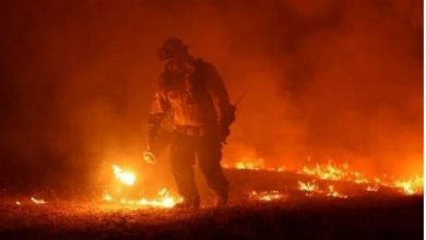 Photo of امریکا: کیلیفورنیا کے جنگلات میں لگنے والی آگ کے باعث گرمی کی شدت میں اضافہ