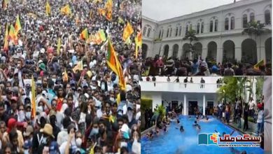 Photo of سری لنکا: ہزاروں مظاہرین کا صدارتی محل پر دھاوا، صدر راجا پکشے کی فوج کی پناہ لینے کی اطلاعات