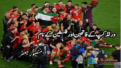 Photo of ورلڈ کپ کے فاتحین اور فلسطین کے نام