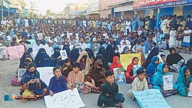 Photo of بلوچستان: حق دو تحریک کی احتجاجی ریلی، ہدایت الرحمٰن کی رہائی کا مطالبہ