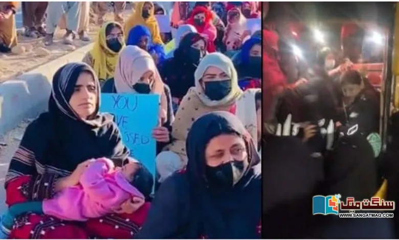 baloch-long-march-islamabad-mahrang-baloch-sammi-baloch