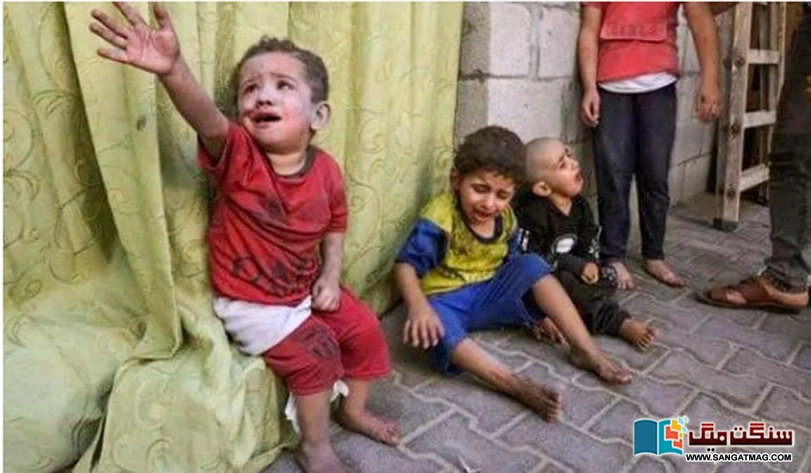 seventeen-thousand-children-separated-from-their-parents-in-the-gaza-Strip
